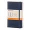 Фото № 4 Блокнот Moleskine CLASSIC Pocket 90x140мм 192стр. линейка твердая обложка синий сапфир [mm710b20]