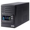 Фото Источник бесперебойного питания Powercom Smart King Pro+ SPT-3000-II LCD 2400Вт 3000ВА черный. Интернет-магазин Vseinet.ru Пенза
