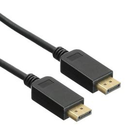 Фото Кабель аудио-видео BURO v 1.2, DisplayPort (m) - DisplayPort (m) , 3м, GOLD черный [bhp dpp 1.2-3]. Интернет-магазин Vseinet.ru Пенза