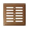 Фото Решетка 200х200 регулируемая (коричневый металик) "ДОМАРТ". Интернет-магазин Vseinet.ru Пенза