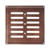 Фото Решетка 200х200 регулируемая (медь антик) "ДОМАРТ". Интернет-магазин Vseinet.ru Пенза