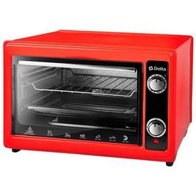 Фото Мини-печь Delta D-0122 красный . Интернет-магазин Vseinet.ru Пенза