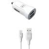 Фото Exployd Classic 3.4А 2хUSB + MicroUSB White EX-Z-583. Интернет-магазин Vseinet.ru Пенза