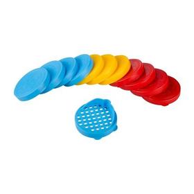 Фото Крышка хозяйственная "Хозяюшка" (набор) (10+1 со сливом) (уп.20наб) М6873 г.Октябрьский. Интернет-магазин Vseinet.ru Пенза