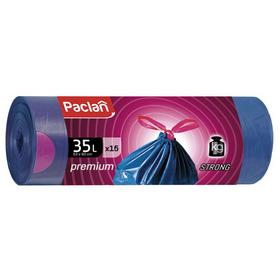 Фото Пакеты мусорные Paclan Premium 35л 30мкм синий в рулоне (упак.:15шт) (402172). Интернет-магазин Vseinet.ru Пенза