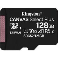 Фото Карта памяти MicroSDXC 128 Gb Kingston class10 100Mb/s б/ад Canvas Select Plus / SDCS2/128GBSP. Интернет-магазин Vseinet.ru Пенза