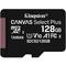 Фото № 3 Карта памяти MicroSDXC 128 Gb Kingston class10 100Mb/s б/ад Canvas Select Plus / SDCS2/128GBSP