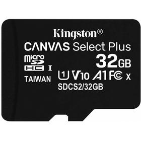 Фото Карта памяти MicroSDHC 32 Gb Kingston class 10 100Mb/s б/ад Canvas Select Plus / SDCS2/32GBSP. Интернет-магазин Vseinet.ru Пенза