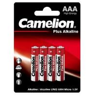 Фото CAMELION LR03 Plus Alkaline BL-4 (LR03-BP4, батарейка (цена за 1 шт.). Интернет-магазин Vseinet.ru Пенза