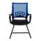 Фото № 6 Кресло Бюрократ CH-695N-AV/BL/TW-11 на полозьях синий TW-05 сиденье черный TW-11