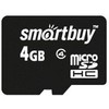 Фото Карта памяти SmartBuy micro SDHC 4Гб, Class 4. Интернет-магазин Vseinet.ru Пенза