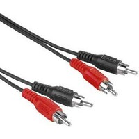 Кабель Hama H-30457 RCA "тюльпан" 2xRCA(m-m) стерео 2.5 м черный. Интернет-магазин Vseinet.ru Пенза