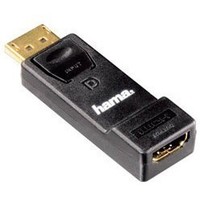 Фото Адаптер Hama H-54586 DisplayPort - HDMI (m-f) позолоченные контакты 3зв. Интернет-магазин Vseinet.ru Пенза