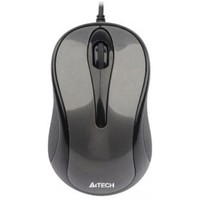 Фото Мышь проводная A4Tech N-360-1, серая. Интернет-магазин Vseinet.ru Пенза