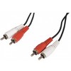 Фото Кабель Buro BAAC024-3 2хRCA()–2xRCA() 3м черный. Интернет-магазин Vseinet.ru Пенза