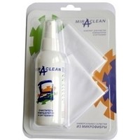 Комплект Miraclean для очистки монит. и тв (спрей 95мл.+2салф. микрофибры 15X15) (арт.24154). Интернет-магазин Vseinet.ru Пенза