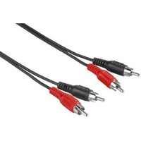 Кабель Hama H-30469 RCA "тюльпан" 2xRCA(m-m) стерео 10.0 м черный. Интернет-магазин Vseinet.ru Пенза