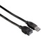 Фото № 1 Кабель Hama H-54506 USB 3.0 A-A (m-f) 3.0 м экранированный 5 Гбит/с 1зв черный