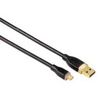 Кабель Hama H-78419 USB 2.0 A-micro B 1.8 м позолоченные контакты 3зв черный. Интернет-магазин Vseinet.ru Пенза