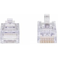 Коннектор Buro TL-CAT-001/100 RJ-45 (коннектор) 8p8c кат.5 (упаковка 100шт). Интернет-магазин Vseinet.ru Пенза