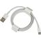 Фото № 4 Кабель Apple MD819ZM/A USB 2.0 (am) - Lightning (m), 2 м, белый