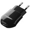 Фото № 0  Сетевое зарядное устройство Deppa 23123  черное, 1 А, USB 