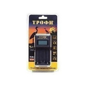 Фото Зарядное устройство ТРОФИ TR-803 LCD скоростное (1/6/24). Интернет-магазин Vseinet.ru Пенза