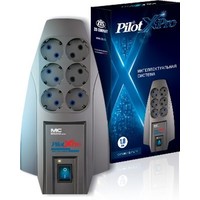Сетевой фильтр Pilot X-Pro 3м (6 розеток) серый. Интернет-магазин Vseinet.ru Пенза