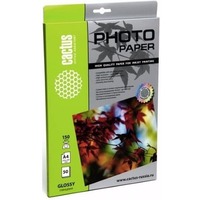 Фотобумага Cactus CS-GA415050 глянцевая А4 150 г/м2 50 листов. Интернет-магазин Vseinet.ru Пенза