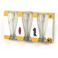 Набор рюмок PASABAHCE PUB 42194B / 3 предмета / 60 мл / Стекло. Интернет-магазин Vseinet.ru Пенза
