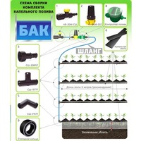 Комплект капельного полива с контроллером КПК-24К г.Самара. Интернет-магазин Vseinet.ru Пенза