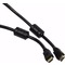 Фото № 4 Кабель-соединительный аудио-видео Ningbo HDMI-5M-MG HDMI (m)/HDMI (m) 5м. феррит.кольца Позолоченные контакты черный (HDMI-5M-MG(VER1.4)BL)