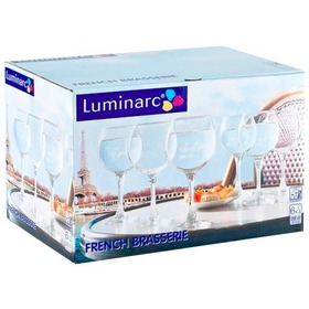 Набор фужеров LUMINARC "ФРЕНЧ БРАССЕРИ" H8170 / 6 предметов / 280 мл. Интернет-магазин Vseinet.ru Пенза Фото Набор фужеров LUMINARC "ФРЕНЧ БРАССЕРИ" H8170 / 6 предметов / 280 мл. Интернет-магазин Vseinet.ru Пенза