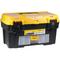 Фото № 2 М 2924 Ящик для инструментов АТЛАНТ 18'' (с консолью и секциями) черный с желтым