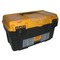 Фото № 0 М 2924 Ящик для инструментов АТЛАНТ 18'' (с консолью и секциями) черный с желтым