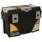 Фото № 0 Ящик М 2942 для инструментов ГЕФЕСТ 18'' металл замки (с коробками) черный с желтым
