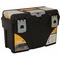 Фото № 5 Ящик М 2942 для инструментов ГЕФЕСТ 18'' металл замки (с коробками) черный с желтым