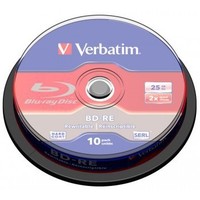 Фото Диск BD-RE Verbatim 25Gb 2x Cake Box (10шт) 43694. Интернет-магазин Vseinet.ru Пенза