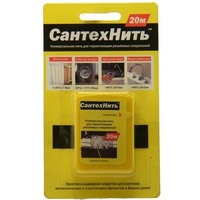 САНТЕХНИТЬ нить для гермитизации 20м, блистер. Интернет-магазин Vseinet.ru Пенза