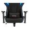 Фото № 46 Кресло игровое Бюрократ VIKING 4 AERO BLUE две подушки черный/синий искусст.кожа/ткань