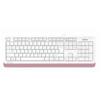Фото Клавиатура A4 Fstyler FK10 белый/розовый USB. Интернет-магазин Vseinet.ru Пенза