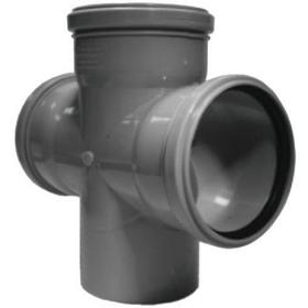 Фото Крестовина однопл. 110 х 110 х 110/90 "Политэк" (20 шт.). Интернет-магазин Vseinet.ru Пенза