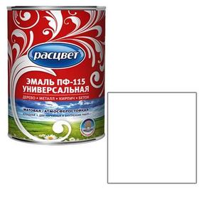 Фото Эмаль "Расцвет" "Универсальная" белая матовая 2.2 кг.. Интернет-магазин Vseinet.ru Пенза