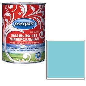 Фото Эмаль "Расцвет" "Универсальная" бирюзовая 0,9 кг.. Интернет-магазин Vseinet.ru Пенза