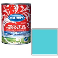 Эмаль "Расцвет" "Универсальная" бирюзовая 0,9 кг.. Интернет-магазин Vseinet.ru Пенза
