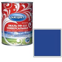 Фото Эмаль "Расцвет" "Универсальная" васильковая 0.9 кг.. Интернет-магазин Vseinet.ru Пенза