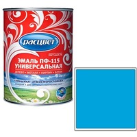 Эмаль "Расцвет" "Универсальная" голубая 0.9 кг.. Интернет-магазин Vseinet.ru Пенза