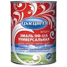 Фото Эмаль "Расцвет" "Универсальная" зеленая 2.7 кг.. Интернет-магазин Vseinet.ru Пенза