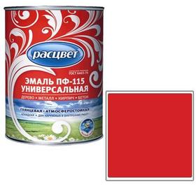 Фото Эмаль "Расцвет" "Универсальная" красная 1,9 кг.. Интернет-магазин Vseinet.ru Пенза