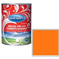 Эмаль "Расцвет" "Универсальная" оранжевая 0,9 кг.. Интернет-магазин Vseinet.ru Пенза
